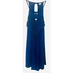 CY FASHION SPAGHETTI STRAP  PULL-OVER RACERBACK TANK TOP, WOMEN-M-PERIWINKL BLUE